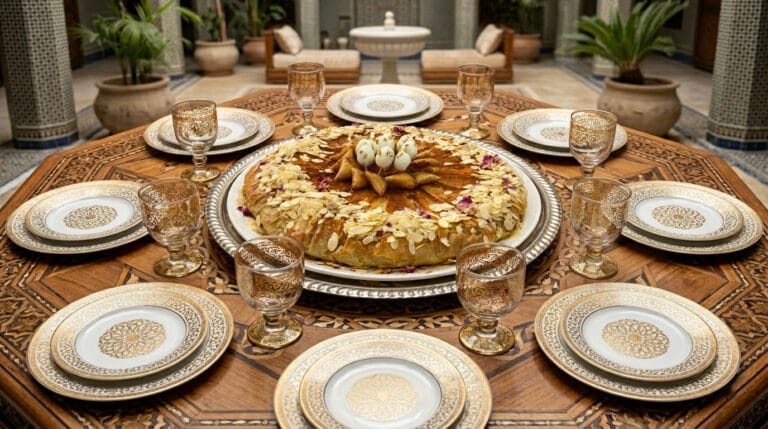 Moroccan Chicken Pastilla