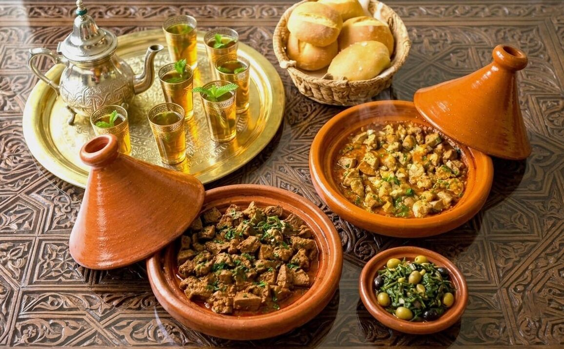 Moroccan Lamb Liver tagine with Chermoula