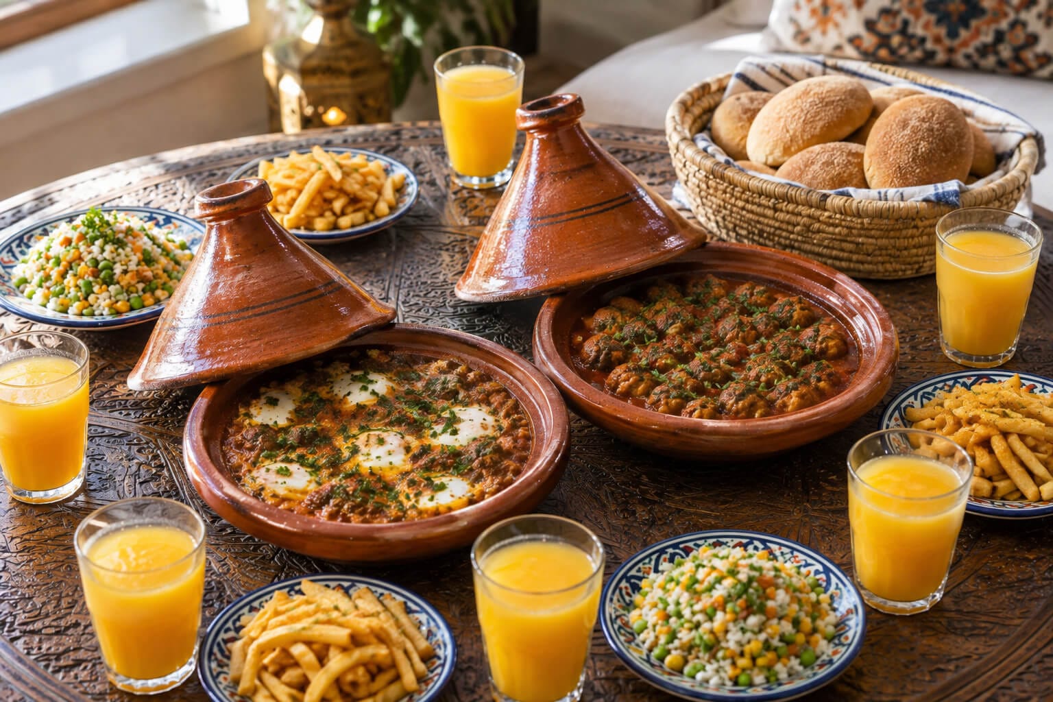 Meatball Tagine with Tomato Sauce