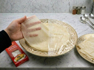 Moroccan Chicken Pastilla