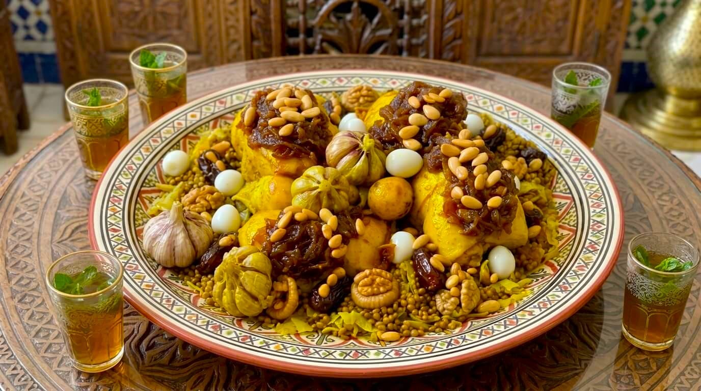 Moroccan Chicken Rfissa