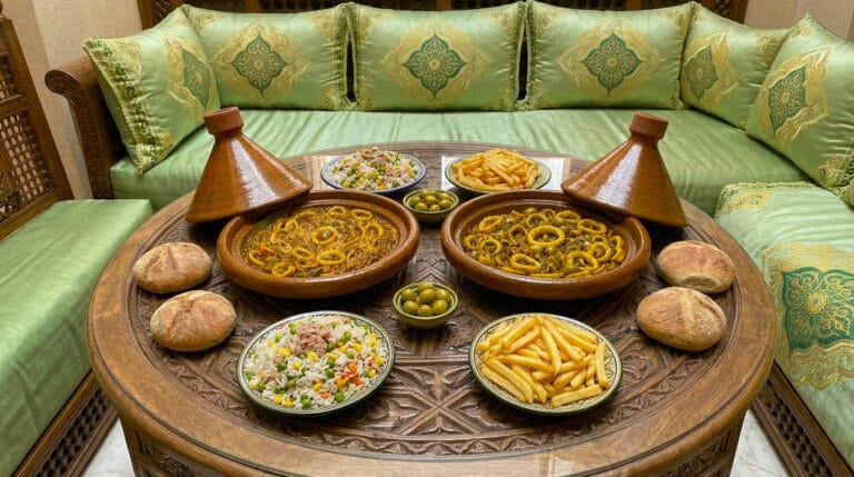 Moroccan calamari tagine