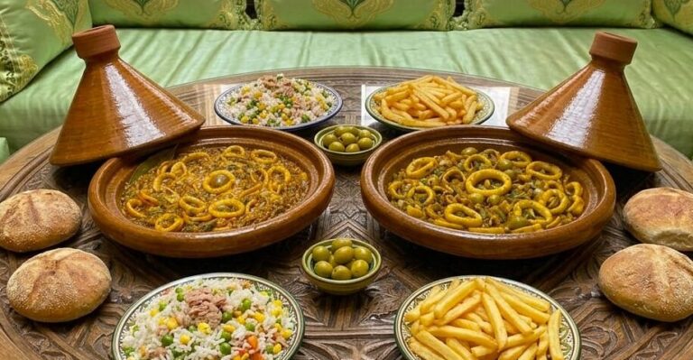 Moroccan calamari tagine