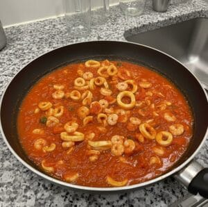 Moroccan Fish with tomato sauce