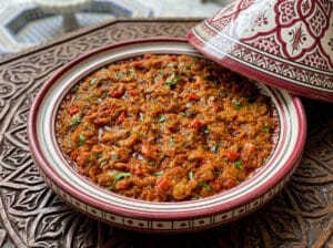 Authentic Moroccan Zaalouk