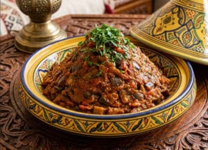 Authentic Moroccan Zaalouk