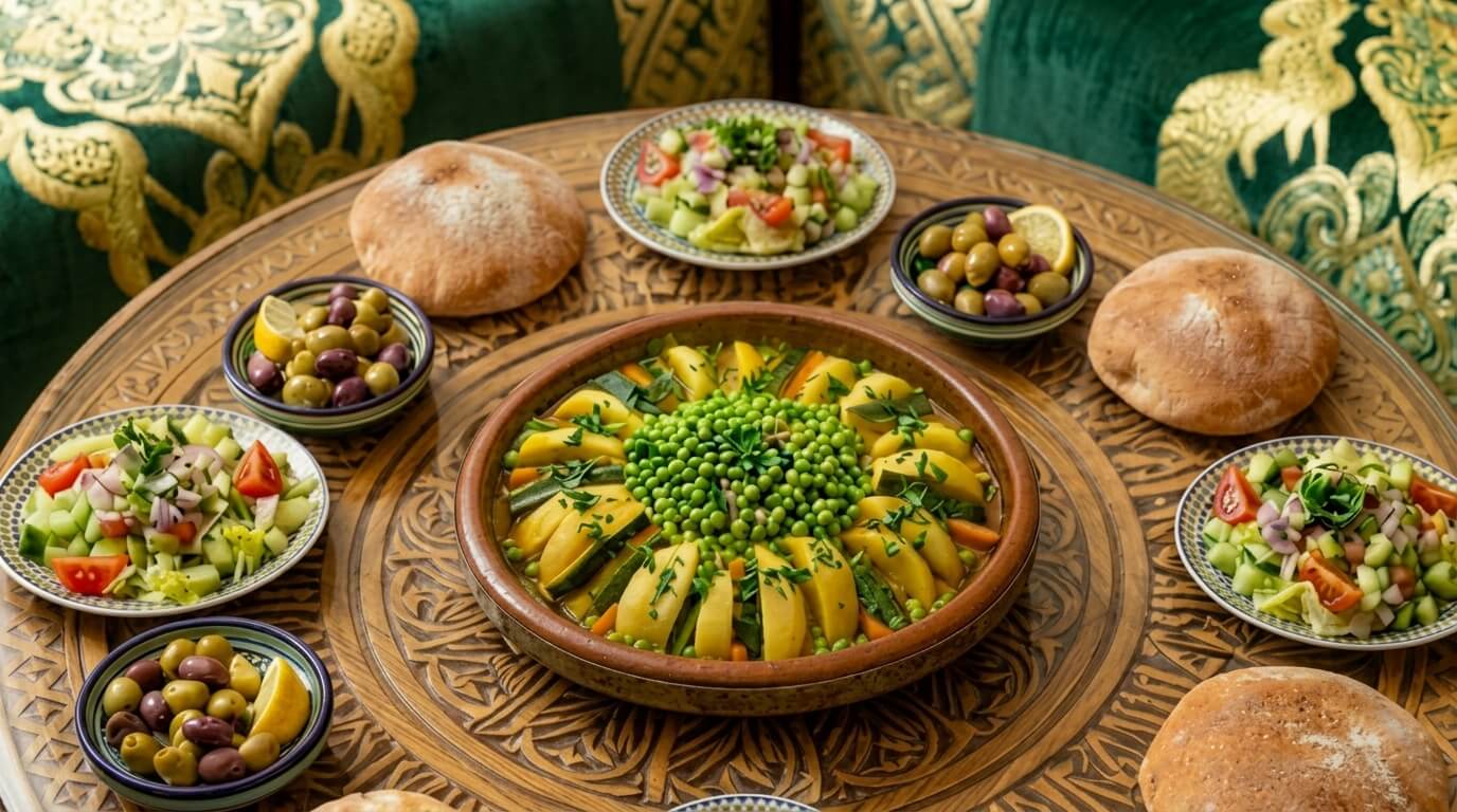 Moroccan Beef Tagine with Vegetables